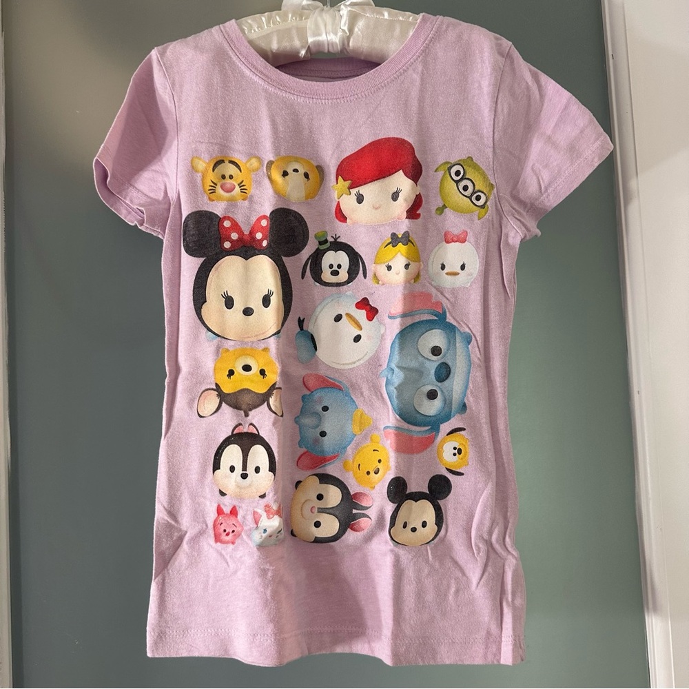 Disney Tsum Tsum pink short sleeve T-Shirt